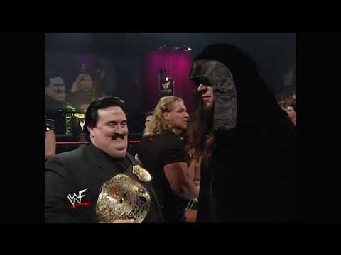 WWF WWE Undertaker Says The Higher Power Will Be Here Tonight! RAW IS WAR 3/15/1999