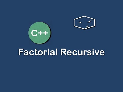 factorial recursive in c