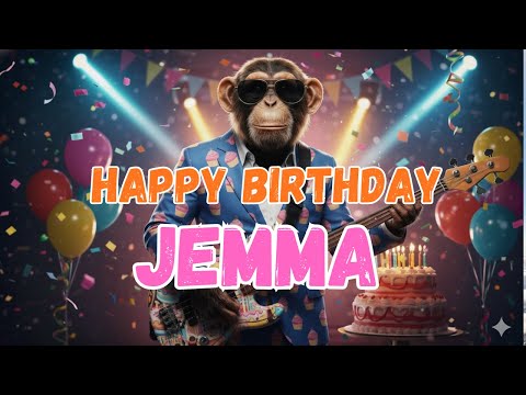 JEMMA Happy Birthday Song - Happy Birthday to Jemma