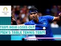 India Out Of Men S Table Tennis Team Round Of 16 Paris 2024 Highlights