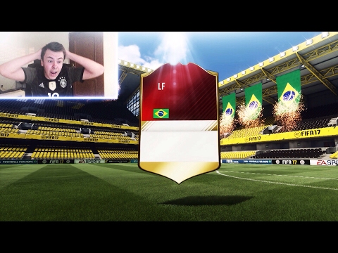 FIFA 17 - OMFG MY BEST PACK EVER 😍 !! 90+ RED INFORM WALKOUT 🔥 ?!