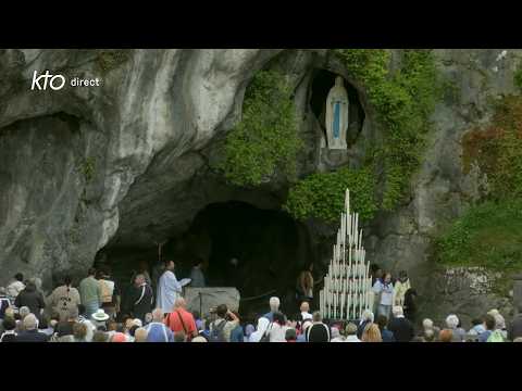 Chapelet du 31 mai 2026 à Lourdes - Solennité de la Sainte-Trinité