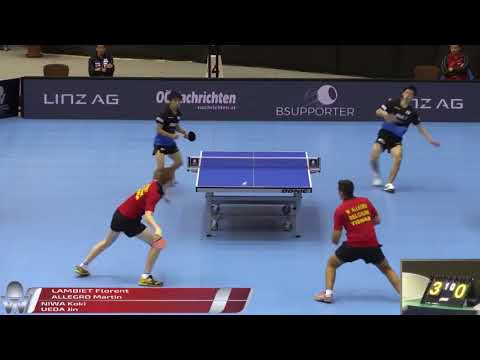 NIWA Koki /UEDA Jin vs ALLEGRO Martin /LAMBIET FlorentBEL - Highlights - Austrian Open 2017