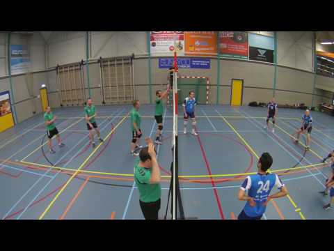 Volleybal Meteoor HS1 - Dunamis HS1 (19 feb 2017)
