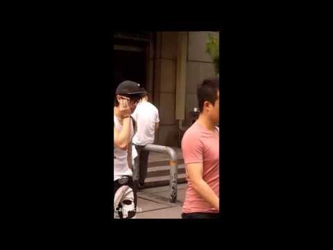 C-Clown at the KBS building 130614 fancam