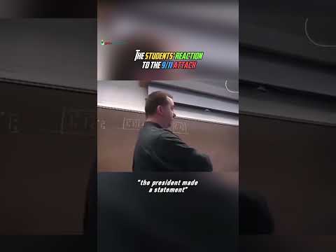 Students' Shocked Reaction to 9/11 Attack 😱