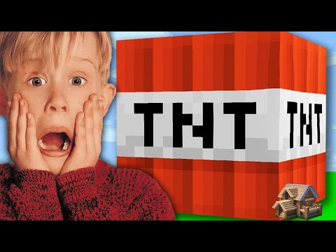 Minecraft Songs - BIGGEST MINECRAFT TNT EXPLOSION MUSIC VIDEO | "TNT" Minecraft Parody of AC/DC's TNT