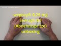 Wegovy 0 25 Mg Semaglutid Abnehmspritze Unboxing