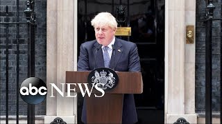 UK Prime Minister Boris Johnson agrees to resign amid scandals