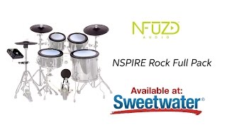 Video thumbnail for Nfuzd Audio NSPIRE Rock Full Pack Electronic Trigger Demo by Sweetwater by Sweetwater