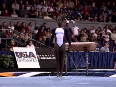Ashley Miles - Floor Exercise - 2000 Pontiac International Team Championships - Women