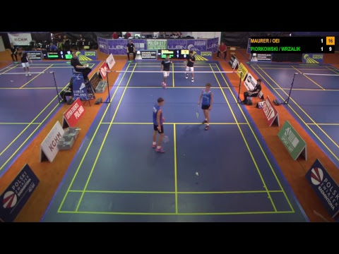 Polish U17 International SF - MD - MAURER K./OEI K. vs PIORKOWSKI M./WRZALIK M.