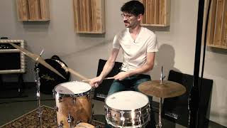 Video thumbnail for Tama 6.5x14" Swingstar Snare Drum - Chrome over Steel by Steve Maxwell Drums