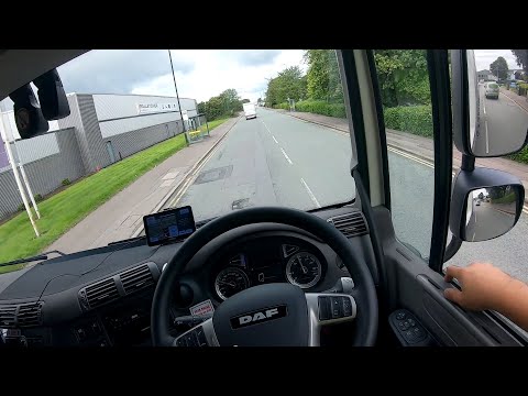 A DAY AS A HGV CLASS 2 DRIVER IN ENGLAND UK [POV]