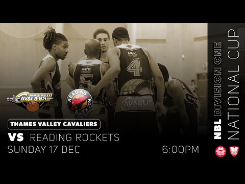Thames Valley Cavaliers v Reading Rockets - Men - 17.12.23 - NBL National Cup Quarter Final
