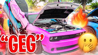GEG CAR MEET 🔥🚘 , BIGGEST CAR MEET IN THE CITY (I SAW MY DREAM CAR FOR THE FIRST TIME 😩)