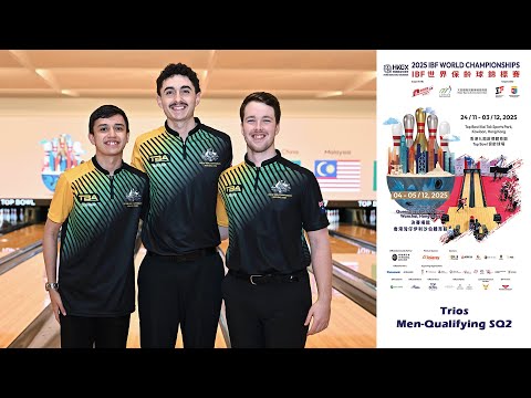 [Trios-Men Qualifying SQ-2, Lane 9-12] HKGX 2025 IBF World Championships