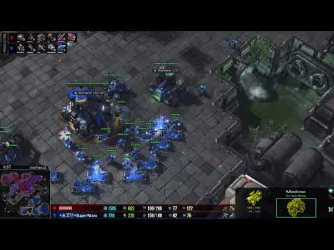 Starcraft 2 - TvZ - EFFICIENT ZERG? - Leenock vs SuperNova on Acid Plant