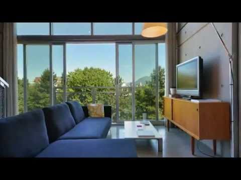Waterfall Building - Arthur Erickson - Vancouver Loft - 509 1540 W 2nd Ave - Paul Albrighton