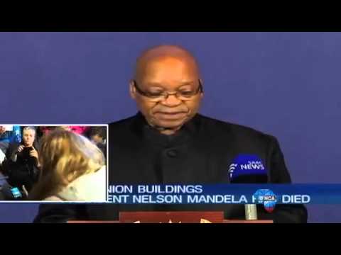 Nelson Mandela Death Announcement 1918-2013