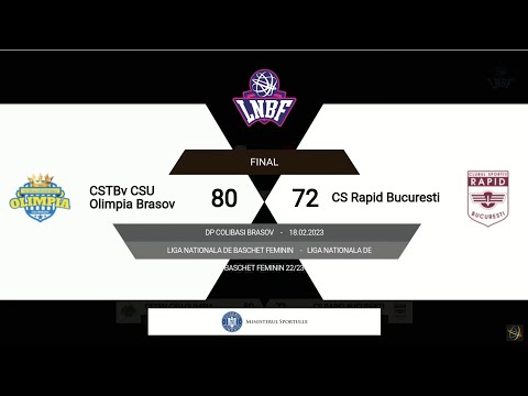 LNBF 2022-2023: Olimpia CSU Brașov - Rapid București