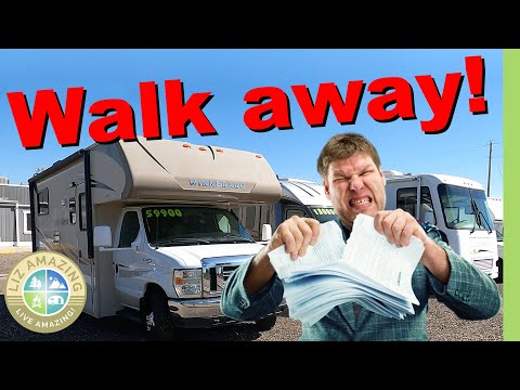RV salesman reveals trade secrets