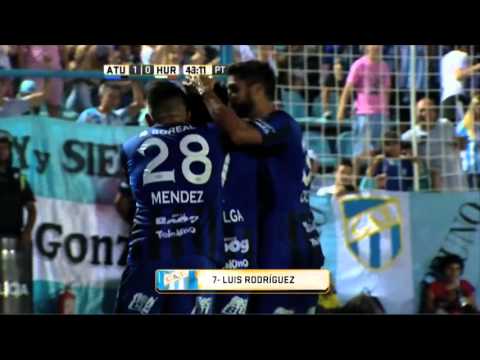 Gol de Rodríguez. Atl. Tucumán 1 - Huracán 0. Fecha 9. Primera División 2016