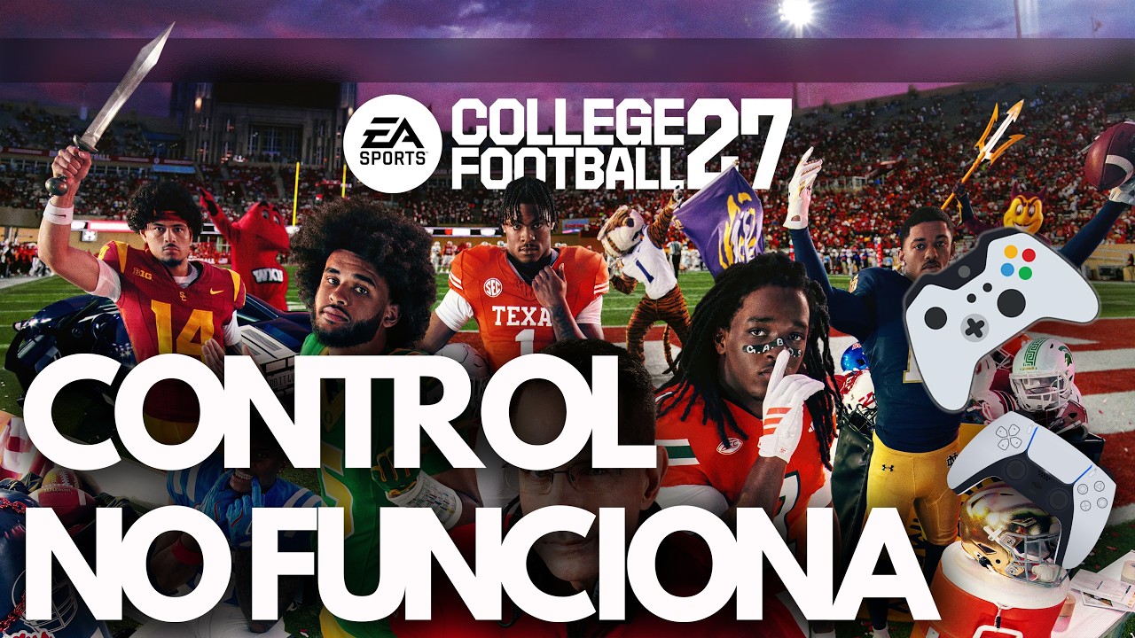 EA Sports College Football 27 : Control o Mando No Funciona/No Detectado PC Solucion