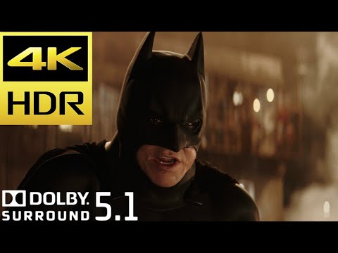 "It's Not Who I Am Underneath" Batman and Rachel Scene | Batman Begins (2005) Movie Clip 4K HDR