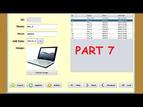 Java And Mysql Project Example - Simple Java And MySQL Database Program [With Source Code] Part 7/11 Video