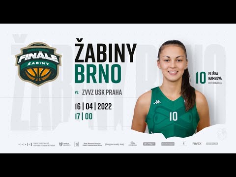 Finále Renomia ŽBL: Žabiny Brno - ZVVZ USK Praha, 16.4.2022