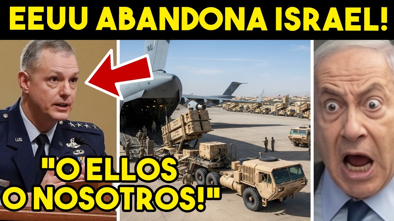 REVENTO TODO! EJERCITO EEUU DEJARIA A ISRAEL, GENERAL ADMITE QUE NO PUEDEN SEGUIR. ES EL FIN