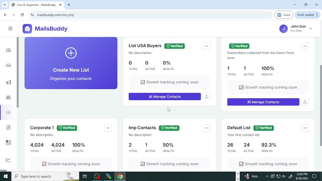 MailsBuddy Demo Video