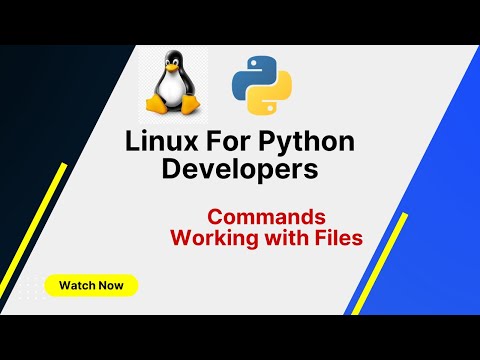 Linux Commands For Python Developers Commands Working With Files