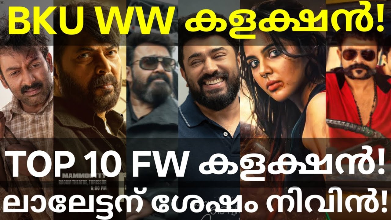 Bethlehem Boxoffice Collection |BKU in Top 10 Weekend Collection #Mohanlal #Nivin #Lokah #Aadu3 