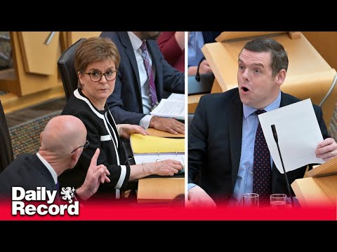 Douglas Ross and Nicola Sturgeon clash over Cal Mac ferries fiasco