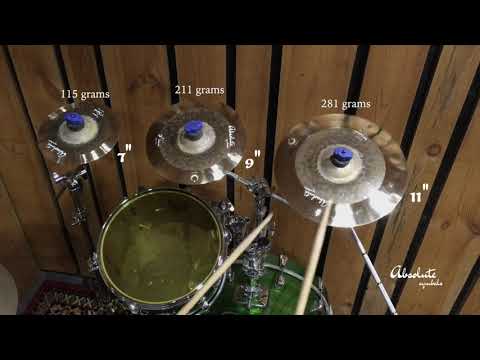 11" Absolute Cymbals Custom Splash - 281 grams (Made in Turkey)