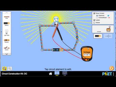 Using Circuit Construction Kit DC