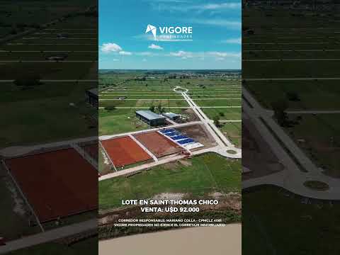 TERRENO EN VENTA | 717 m² | SAINT THOMAS CHICO, ESTEBAN ECHEVERRÍA