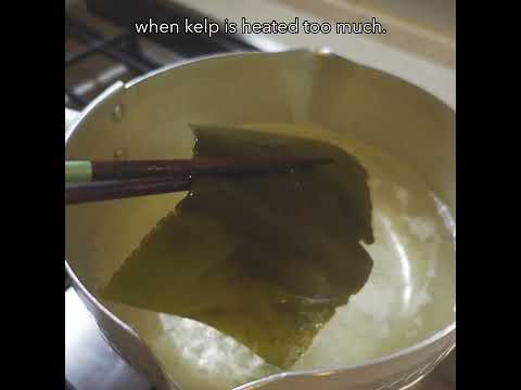 How to Make Dashi (Soup stock) #shorts　Full tutorial is in the description below!