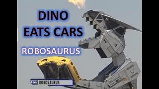 Watch Robosaurus Eat Cars