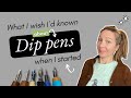 What I wish I had known about dip pens when I started