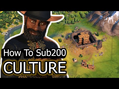 DEITY Setting Up The Ancient Era Turns 1-50 For A Sub200 Culture Win - Civ 6 Overexplained Part 1