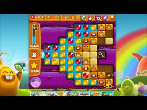 Diamond Digger Saga Level 444 (NEW 25 moves)
