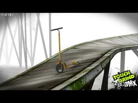 BMX iPhone tricks. Northland. Gold Scooter!  - Touchgrind BMX
