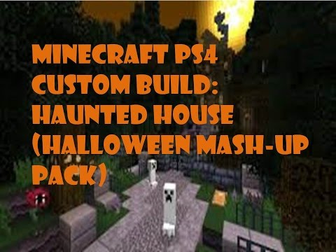 Halloween Haunted House Build | Minecraft PS4