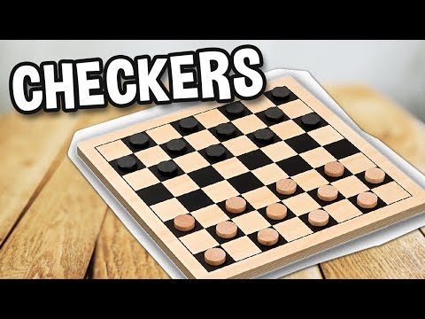 How to play CHECKERS GAME (official rules, gameplay and instructions) | boardgamesTV