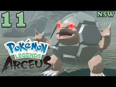 Pokemon Legends Arceus Gameplay Walkthrough Part 11 [NSW/4K] [No-Commentary]