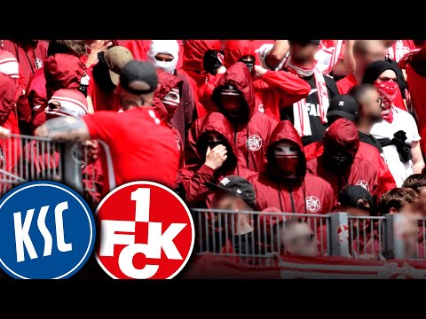 Bus-Angriff, Acker-Match, Pyroshows & Choreo-Spruchband! (Karlsruhe - Lautern 2:0)