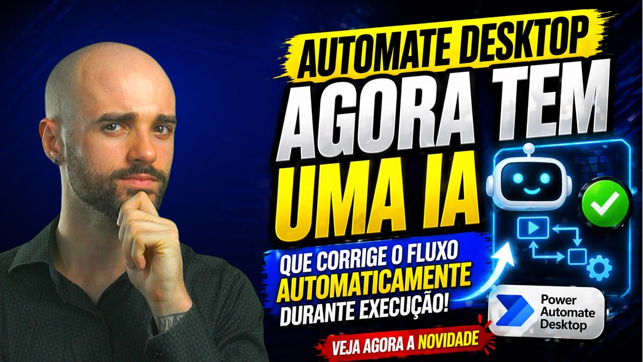Power Automate Desktop agora corrige erros sozinho com IA durante a execução